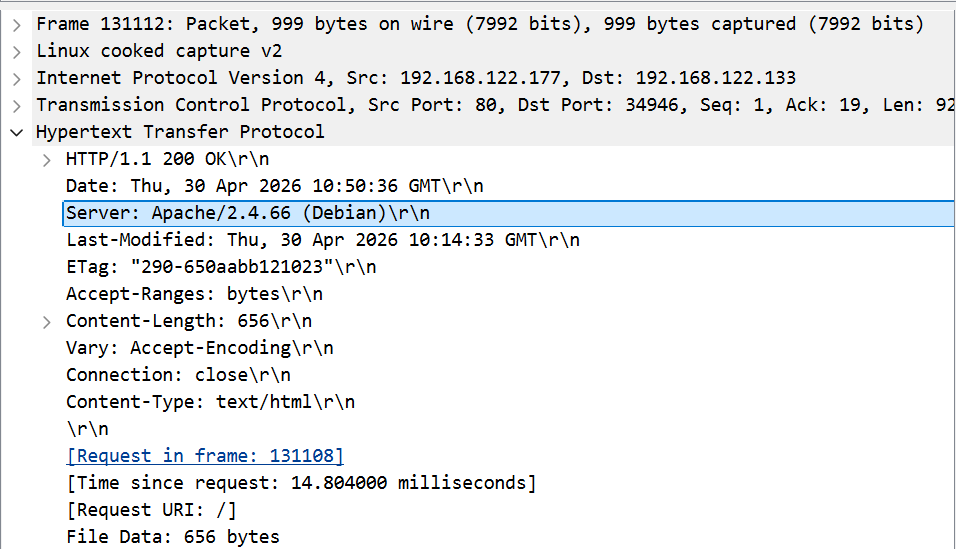Apache version