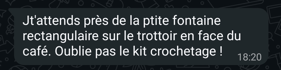 Text message